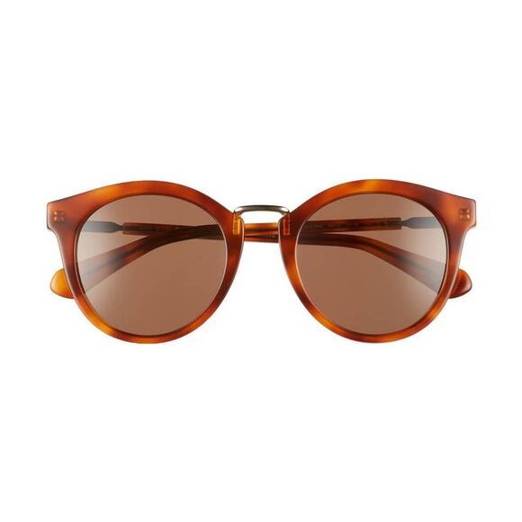 kate spade Accessories - Kate Spade  50MM DARK HAVANA Round Sunglasses